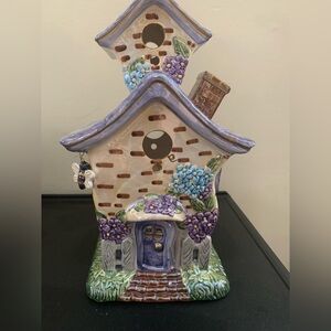 Charming Ceramic T-Light House